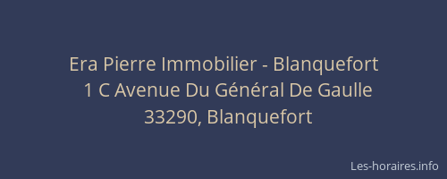 Era Pierre Immobilier - Blanquefort