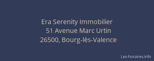 Era Serenity Immobilier