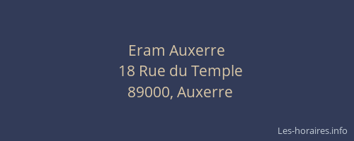 Eram Auxerre