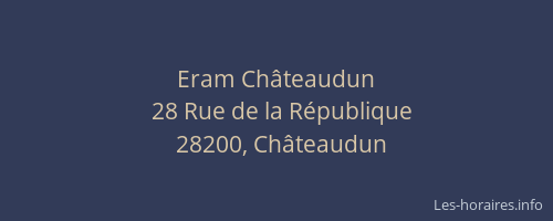 Eram Châteaudun