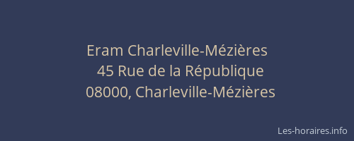 Eram Charleville-Mézières