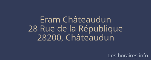 Eram Châteaudun
