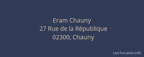 Eram Chauny
