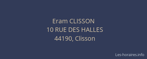 Eram CLISSON