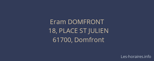 Eram DOMFRONT