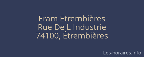 Eram Etrembières