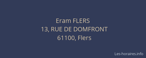 Eram FLERS
