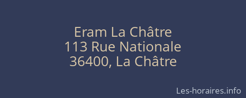 Eram La Châtre