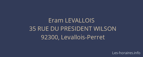 Eram LEVALLOIS