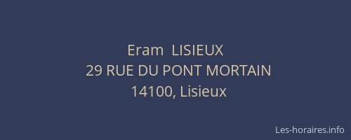 Eram  LISIEUX