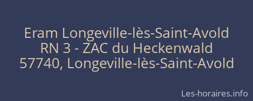 Eram Longeville-lès-Saint-Avold
