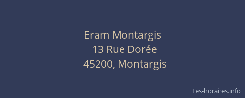 Eram Montargis