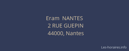 Eram  NANTES