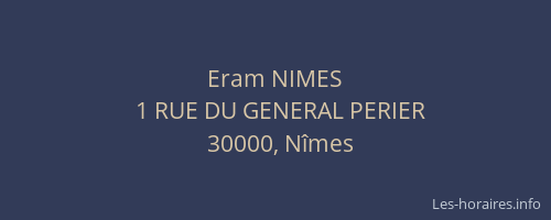 Eram NIMES