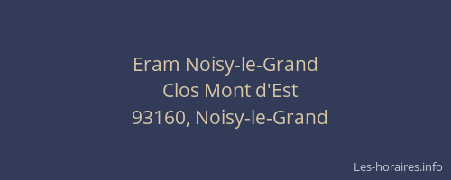 Eram Noisy-le-Grand