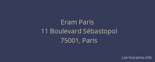 Eram Paris
