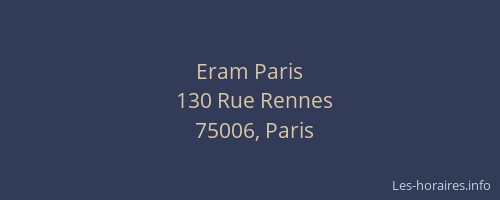 Eram Paris