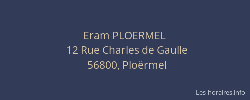 Eram PLOERMEL