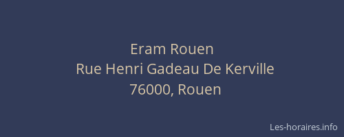Eram Rouen
