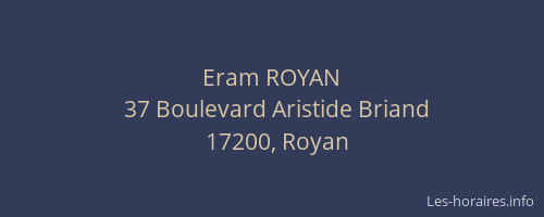 Eram ROYAN