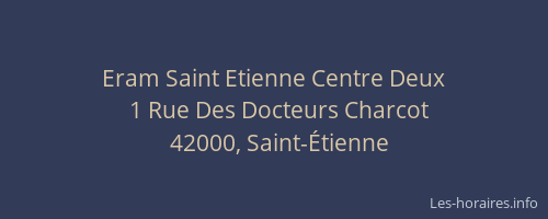 Eram Saint Etienne Centre Deux