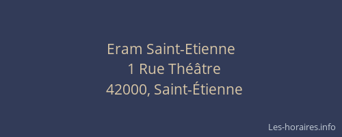 Eram Saint-Etienne