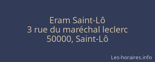 Eram Saint-Lô