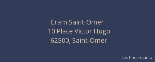 Eram Saint-Omer