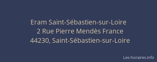 Eram Saint-Sébastien-sur-Loire