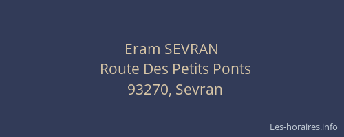 Eram SEVRAN