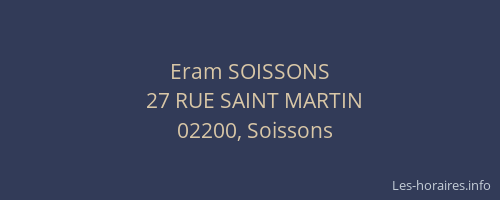 Eram SOISSONS