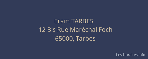 Eram TARBES