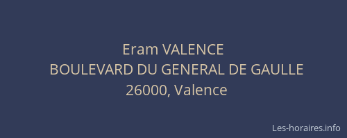 Eram VALENCE
