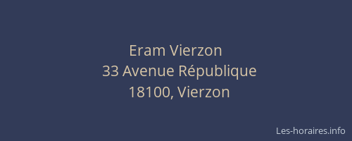 Eram Vierzon