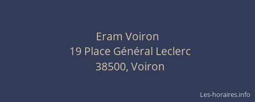 Eram Voiron