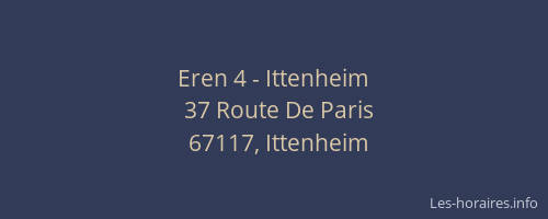 Eren 4 - Ittenheim