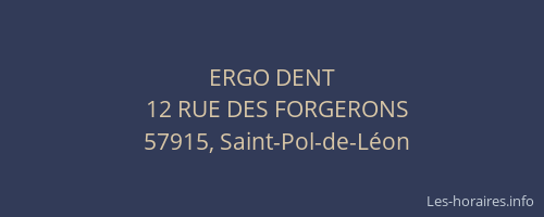 ERGO DENT