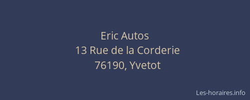 Eric Autos