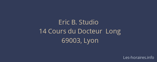 Eric B. Studio