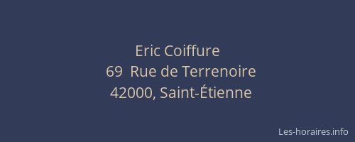 Eric Coiffure