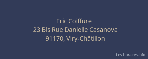 Eric Coiffure