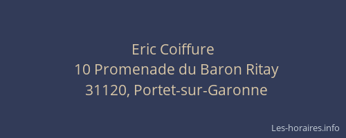 Eric Coiffure