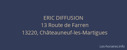 ERIC DIFFUSION