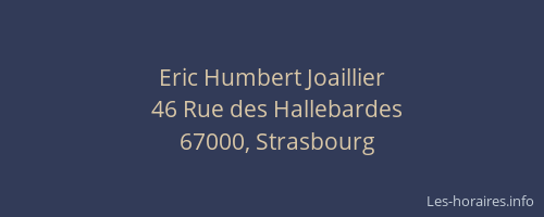 Eric Humbert Joaillier