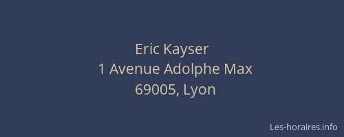 Eric Kayser