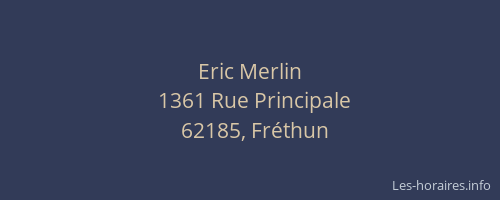 Eric Merlin