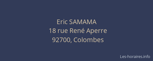 Eric SAMAMA