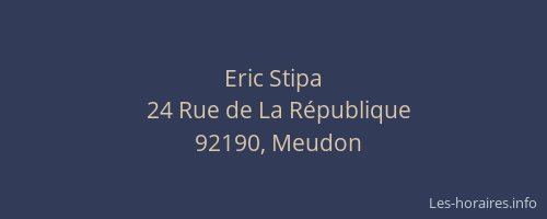 Eric Stipa