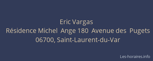 Eric Vargas