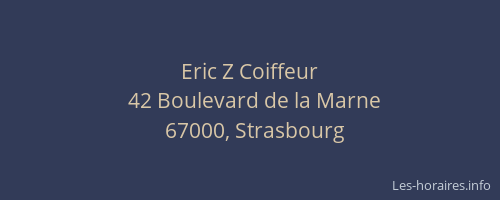 Eric Z Coiffeur
